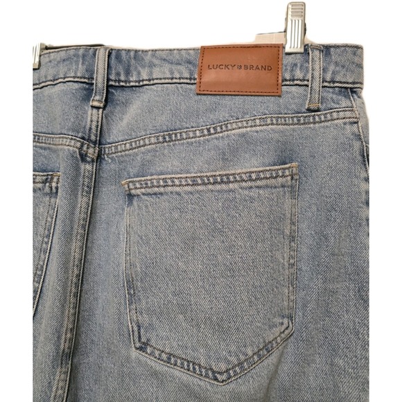 Lucky Brand Denim Midi Skirt Size 14/32 Blue - Picture 7 of 8